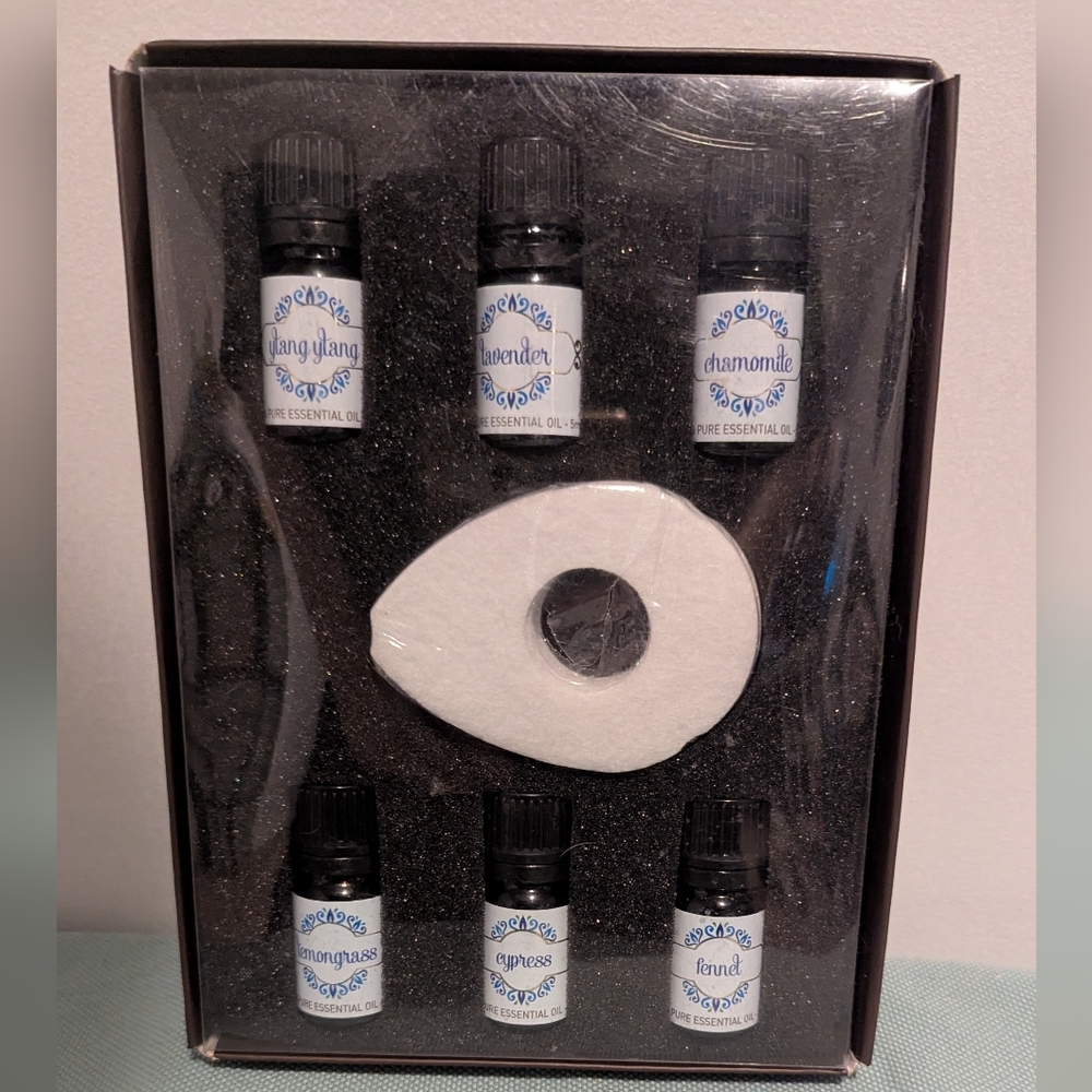 Essential Oil Set with Diffuser